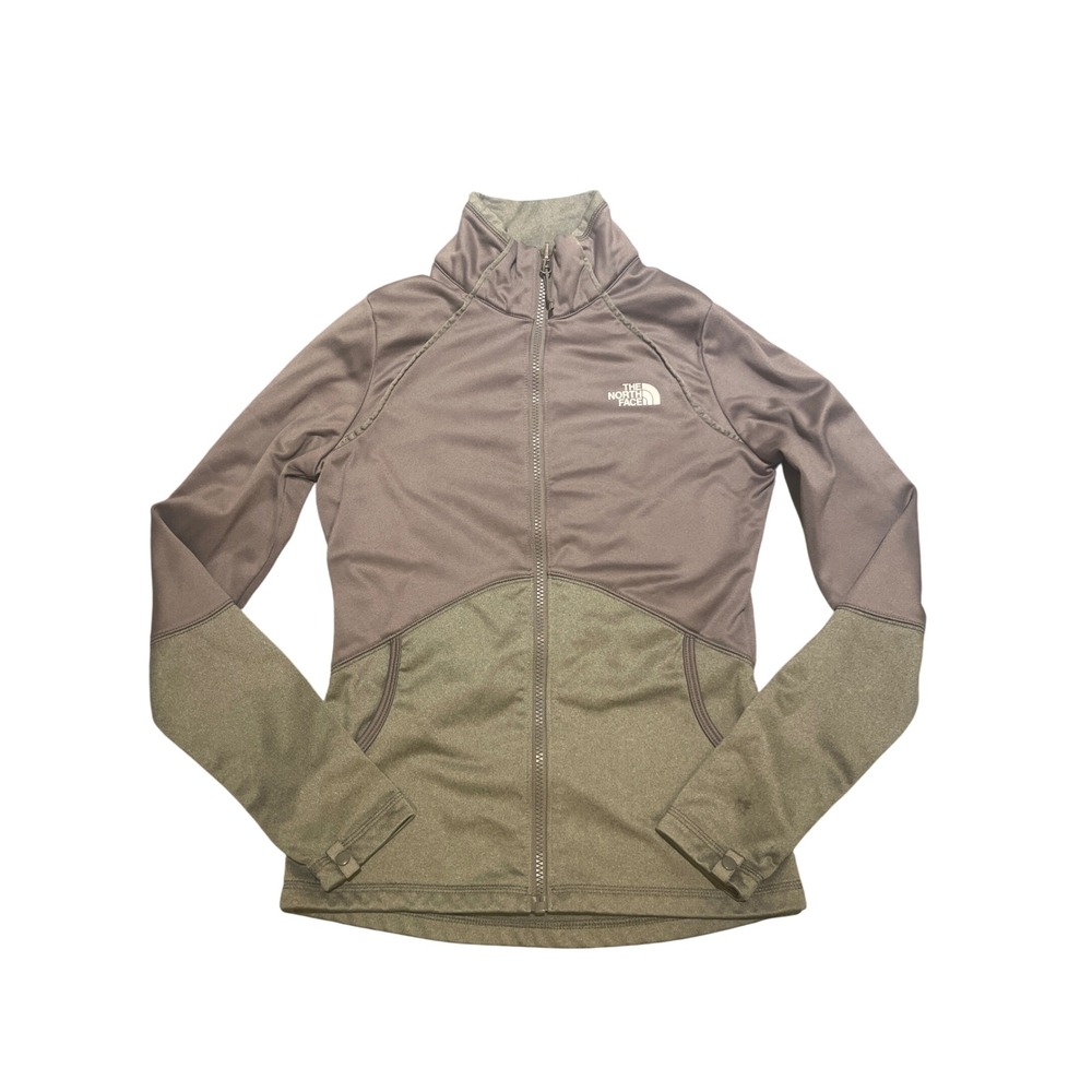 The North Face Jacket Women's Size XS Full Zip Gray Athletic Lightweight Pockets